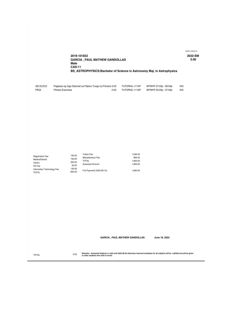 Tutorial Summer 2023 | PDF