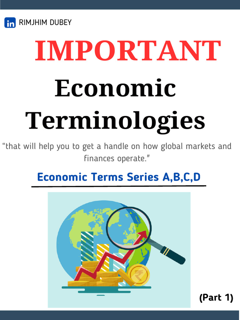 A-Z Economic Terminology Guide | PDF | Bonds (Finance) | Deflation