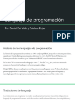 Lenguaje de La Programación