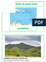 Islands Quiz Answers