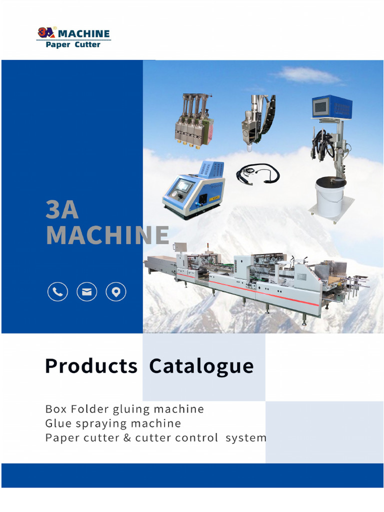 3A Machinery Product Catalogue | PDF | Adhesive | Manufactured Goods