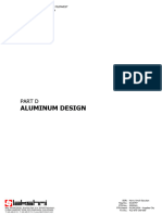 Aluminum Design: Part D