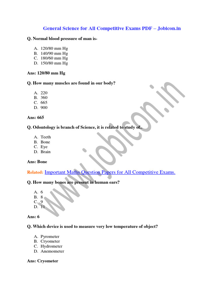 General Science 1 | PDF | Sun | Hertz