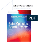 Dwnload Full Pain Medicine Board Review 1st Edition PDF