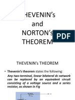 Thevenins and Nortons