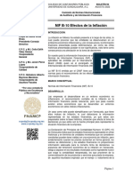 050 Boletin Comision NIA y NIF CCPUDG B 10 EFECTOS DE LA INFLACION COMISION NIA