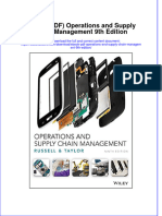 Full Download Ebook PDF Operations and Supply Chain Management 9th Edition PDF