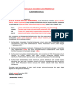 Format Surat Pernyataan Berhalangan Hadir PreBid 01112021 BADAN HUKUM INSTANSI