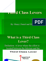 Third Class Levers
