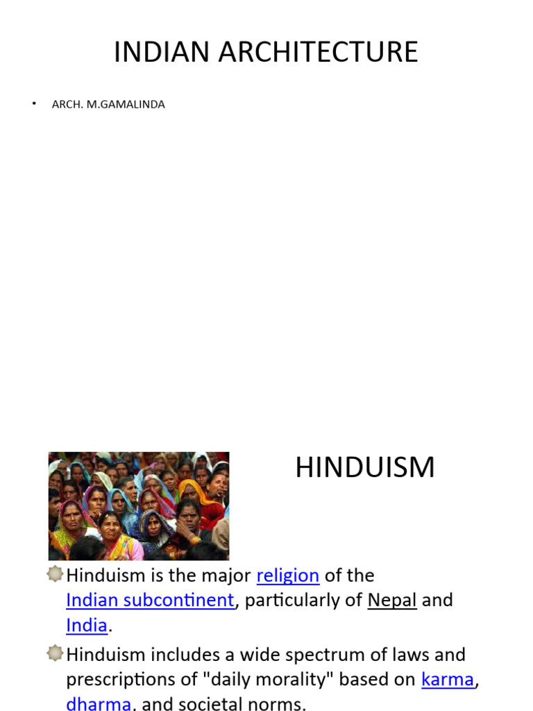 Indian Architecture PT 1 | PDF | Moksha | Hindu Mythology