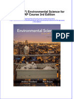 Full Download Ebook PDF Environmental Science For The AP Course 3rd Edition PDF