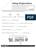 T L 5651 Co Ordinating Conjunctions Differentitated Activity Sheets - Ver - 2