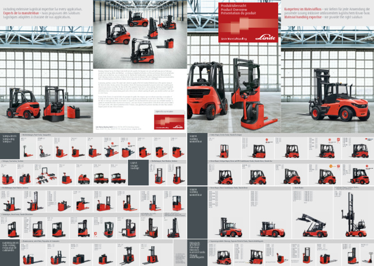 Linde Product Catalogue | PDF