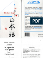 Assimil Le Japonais Sans Peine (tome 3) - L'ecriture Kanji H