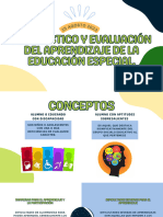 Diagnostico y Evaluación Del Aprendizaje de La Educación Especial.