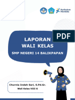 Contoh Laporan Wali Kelas Baru