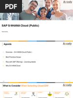 Accely - Presentation On Rise With SAP S4 HANA Public Cloud Solution v1