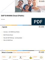 Accely - Presentation On Rise With SAP S4 HANA Public Cloud Solution v1