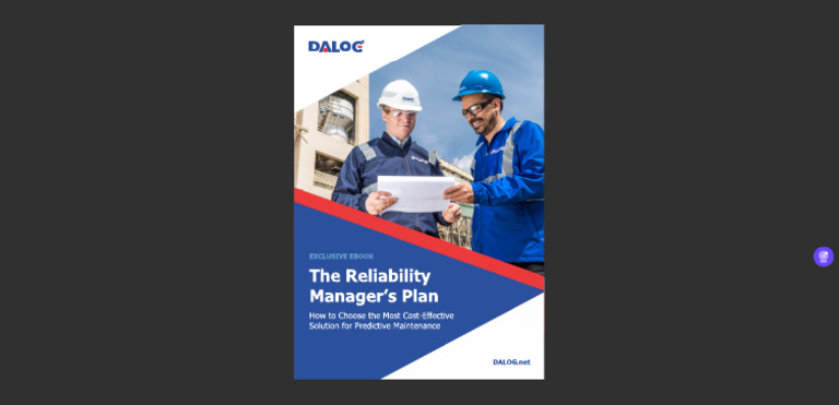 The Reliability Manager's Plan | PDF