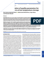 J Sci Food Agric - 2017 - Ramli - Stability Evaluation of Quality Parameters For Palm Oil Products at Low Temperature