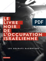 Breaking the Silence_Le Livre Noir de l'Occupation Israélienne_les Soldats Racontent_2013