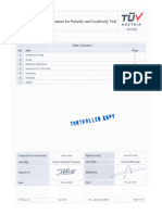 06 Procedure For Polarity and Continuity Test