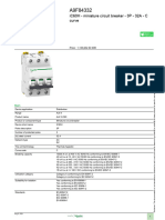 MCB For Protection - Acti9 Ic60 - A9F84332