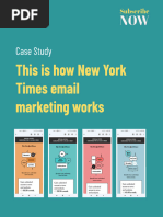 New York Times Email MArketing Success Secrets