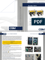 Manual Gerador GMD - GTD 7000E