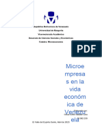 Br. Cesar Salazar - Las Microempresas en La Vida Economica de Venezuea