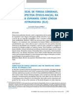 Perro Viejo, de Teresa Cárdenas, e A Perspectiva Étnico-Racial Na Aula de Espanhol Como Língua Estrangeira (Ele) Josenildes Freitas (UFBA)