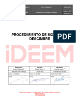 Pr-Fho-37 Procedimiento Moldaje y Descimbre