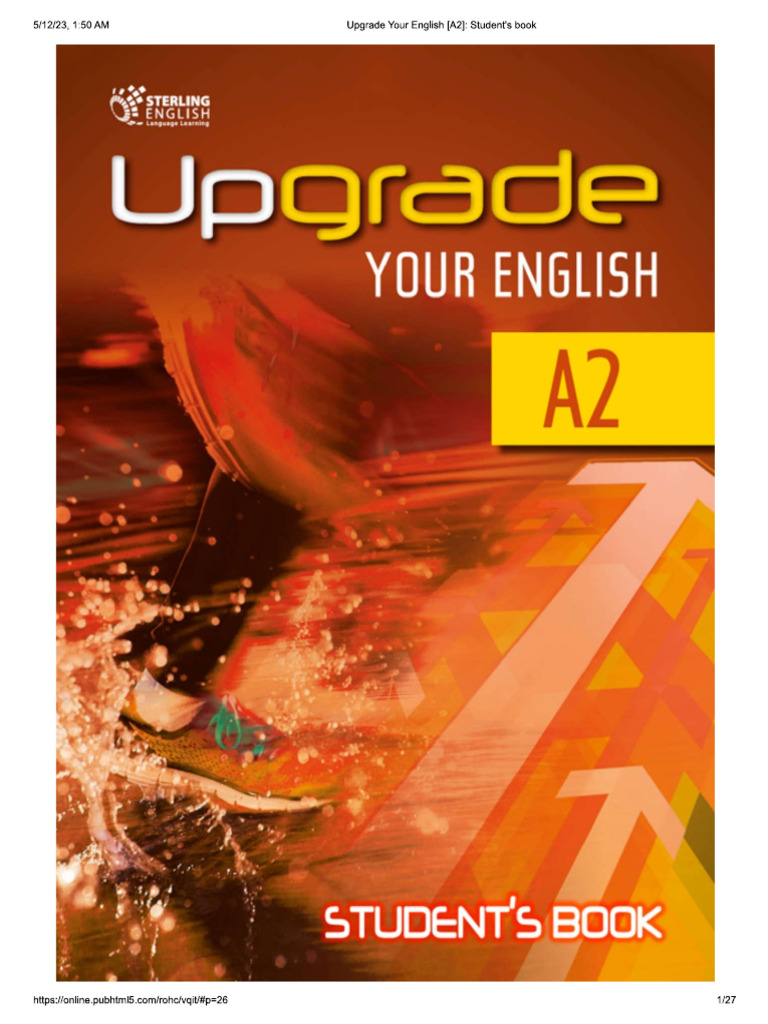 Upgrade your english a2 student s book pdf