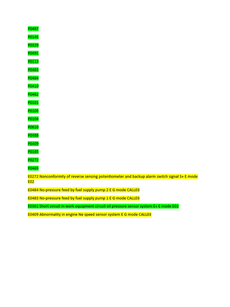 fault-code-list-pdf