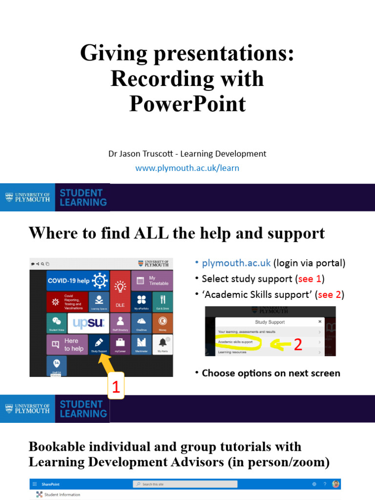 Recording With PowerPoint | PDF