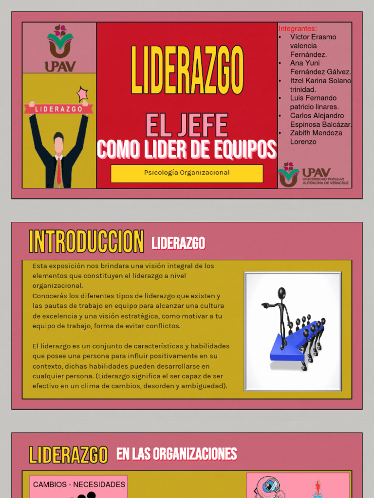 Liderazgo | PDF | Crecimiento personal y profesional
