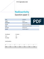 25.2 - Radioactivity 1p - Edexcel Igcse Physics QP