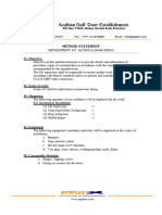 Method of Statement - Sapin-18-08-2023