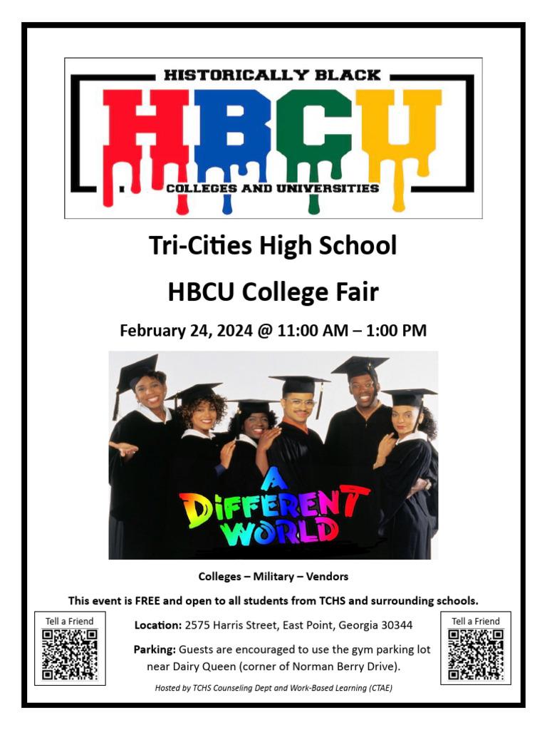 Tri-Cities HBCU College Fair 2024 | PDF