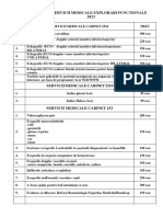 Tarife Explorari Functionale 2023