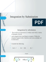 WEEK 2 MATH 12 Integration by Substitution