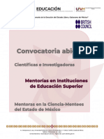 Convocatoria Mentees