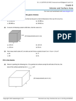 Grade8-Worksheet Area and Volume