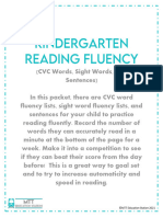 Reading-Fluency K MTTES