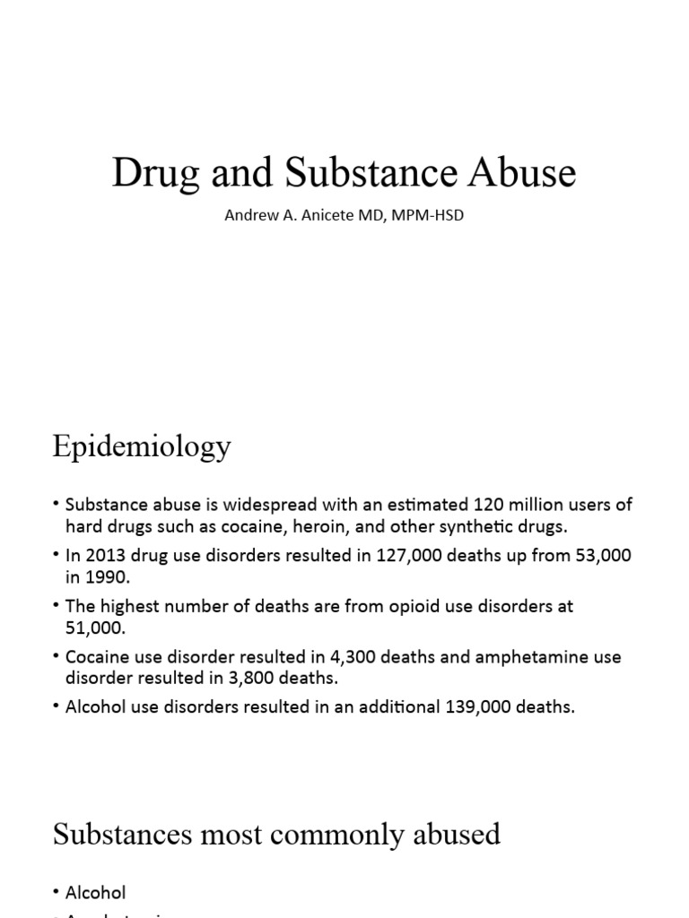 Drug And Substance Abuse Pdf _ Causes Of Drug Abuse – DBJZDW