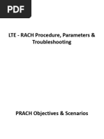 LTE - RACH Procedure & Troubleshooting