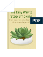 The Easy Way To Stop Smoking