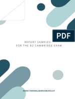 Reports Fce Samples