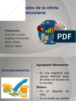 Agregados de La Oferta Monetaria