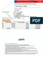 Bukti Pemesanan Penukaran Kas Keliling T37BDR